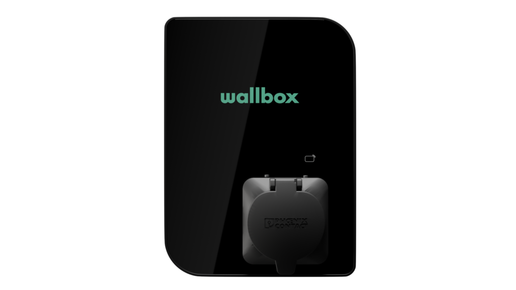 Wallbox Copper SB, Type 2 Socket, 22kW, Black