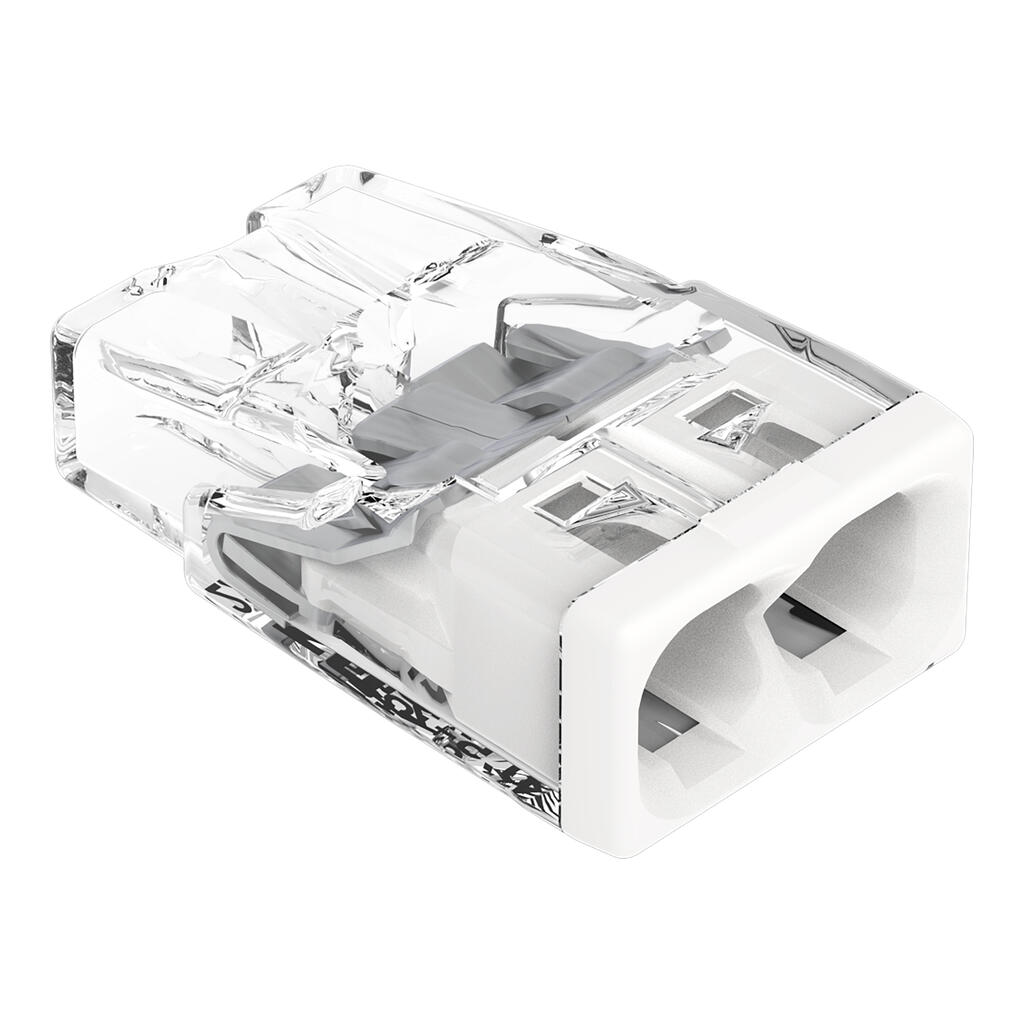 Cieto vadu savienotājs diviem vadiem 0.5-2.5mm2 24A/400V (1iep.=100gab.)